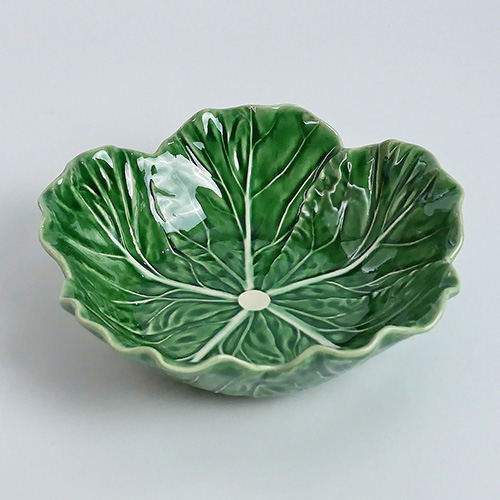 セーブル Sevres 1760年 キャベツの葉パターン サラダボウル セーブル Sevres 1760年 キャベツの葉パターン サラダボウル