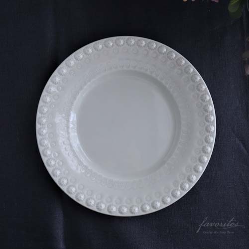 ブランディボワール デザートプレート3枚 デザートプレート20cm×20cmポーリッシュポタリー(ポーランド食器)