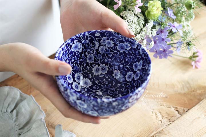 burleigh（バーレイ） ｜ ブルーキャリコ シュガーボウル(L/S)