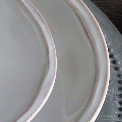 Casafina(カサフィナ) ｜ フォンタナ サラダプレート ダブグレー